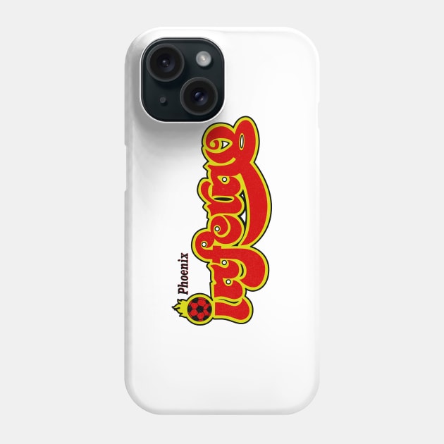 Defunct Phoenix Inferno Soccer 1980 Phone Case by LocalZonly