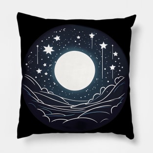 Cosmic Illusion Pillow