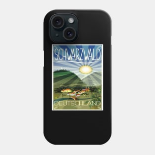 The Black Forest Germany Travel Print Phone Case