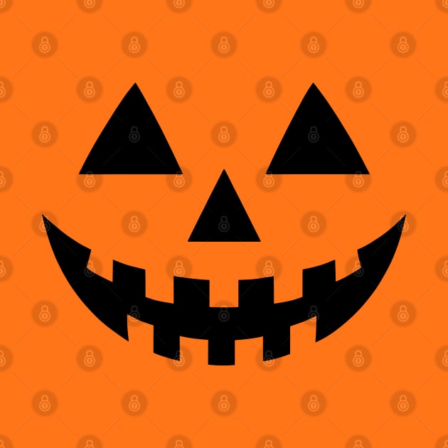 Spooky Smile: Halloween Pumpkin Grin by AmandaOlsenDesigns