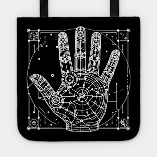 hand anatomy Tote