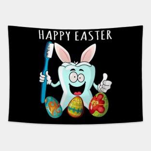 Happy Easter Day Funny Tooth Dental Hygienist Dentist Doctor Tapestry