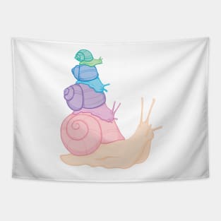 Snail Stack Tapestry