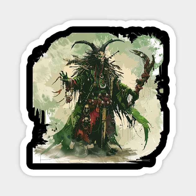 shaman skaven Magnet by rocknerd