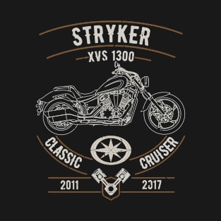 Stryker XVS 1300 Old Poster T-Shirt