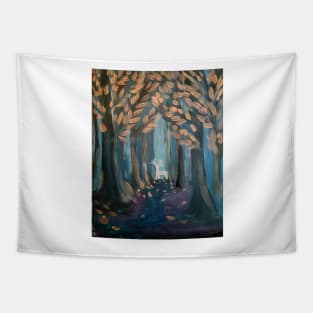 magic forest Tapestry