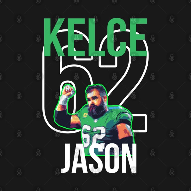 Jason kelce by Qrstore