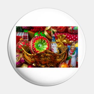 First Christmas Still Life Pin