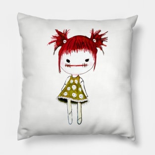 Creepy Rag Doll Pillow