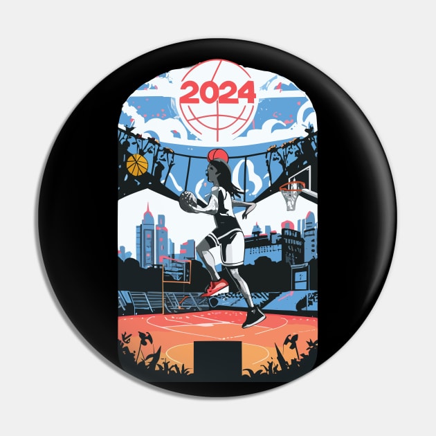 Proud Sister of a 2024 Senior Basketball Graduate Pin by rhazi mode plagget