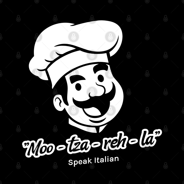 Mozzarella Speak Italian by RitterArtNY