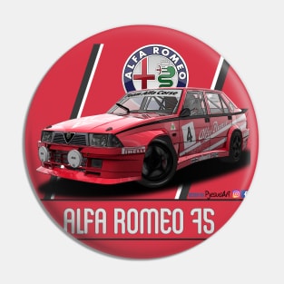 Alfa Romeo 75 Team Alfa C Pin