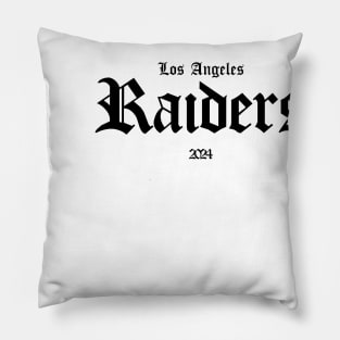 Las Vegas Raiders 2024 Gothic Pillow