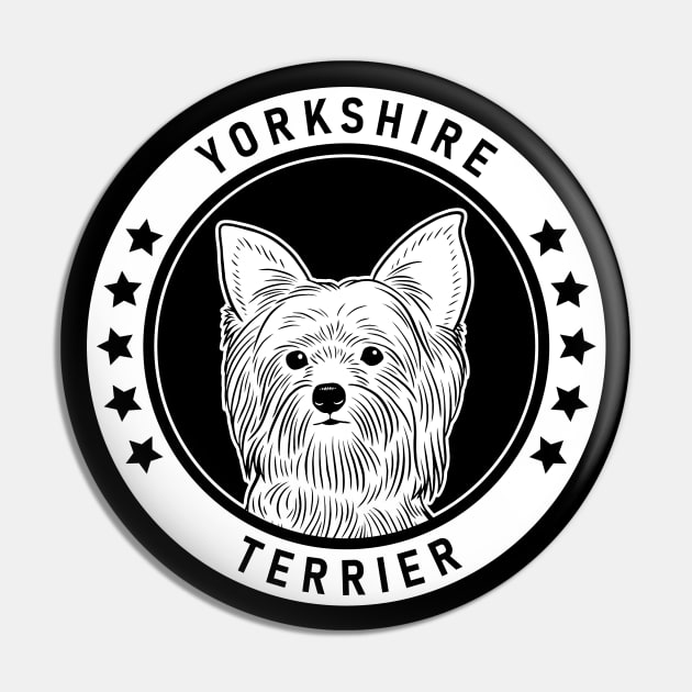 Yorkshire Terrier Fan Gift Pin by millersye