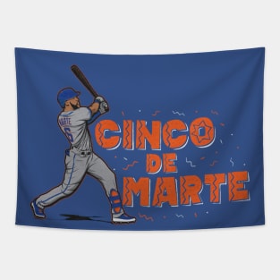 Starling Marte Cinco De Marte Tapestry