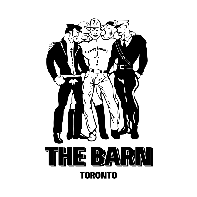 The Barn Vintage Retro Toronto Gay LGBT by WearingPride