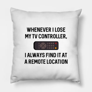 Remote Location Pillow
