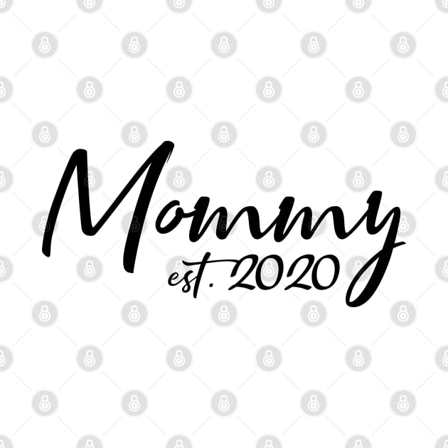 Mommy Est. 2020 New Mom Gifts For Mothers day, Birthday by Boneworkshop