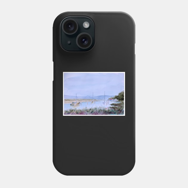 Inlet Mooring Phone Case by pops