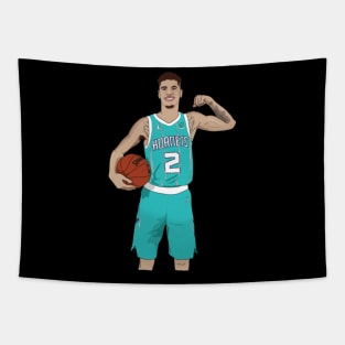 Lamelo Ball Charlotte Hornets Tapestry