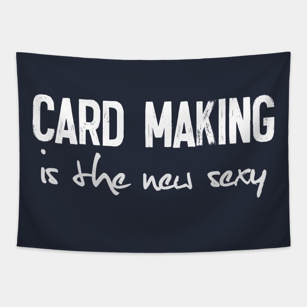 Card Making Lover - Awesome Card Maker Gift Tapestry by DankFutura
