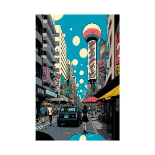 Tokio Street Pop Art T-Shirt