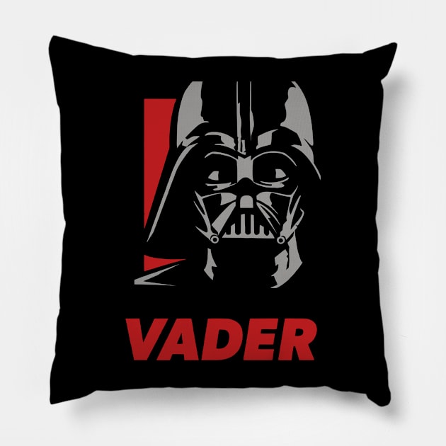 Vader Pillow by Planet of Tees