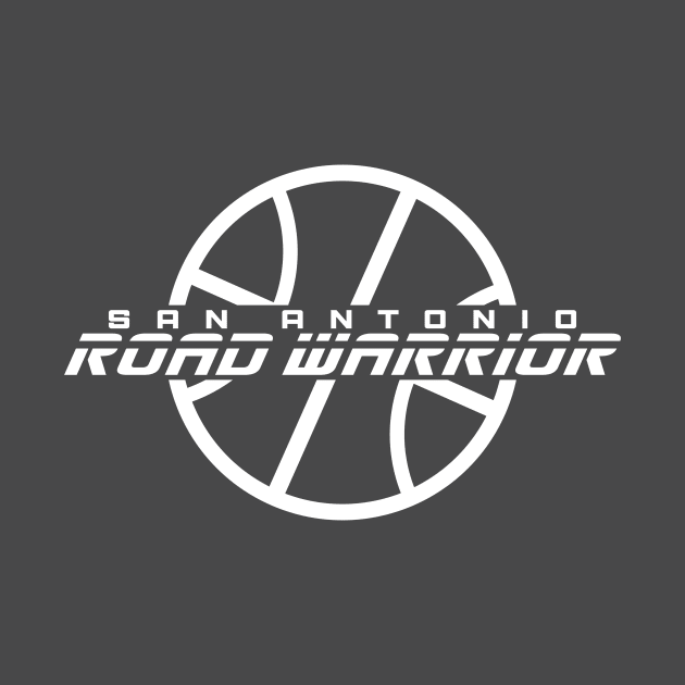 San Antonio Road Warrior (White) by Hirschof