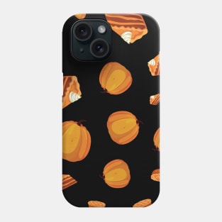 Fall Pumpkin Pie Pattern Phone Case