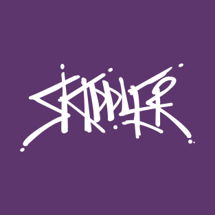 Skiddler White T-Shirt