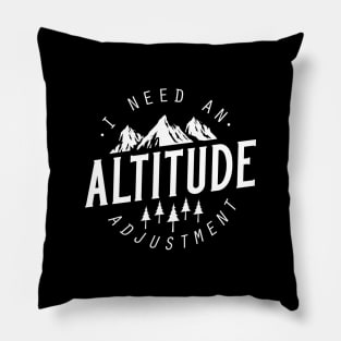 Altitude Adjustment Pillow