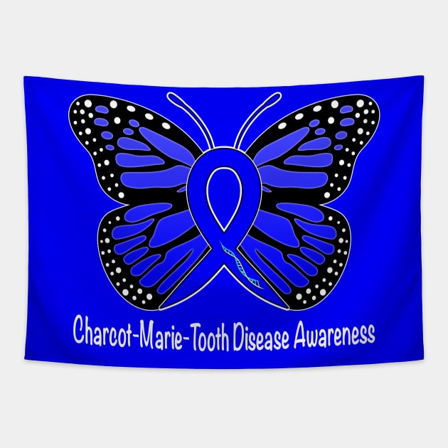 Charcot-Marie-Tooth Disease Butterfly of Hope Tapestry by PenguinCornerStore