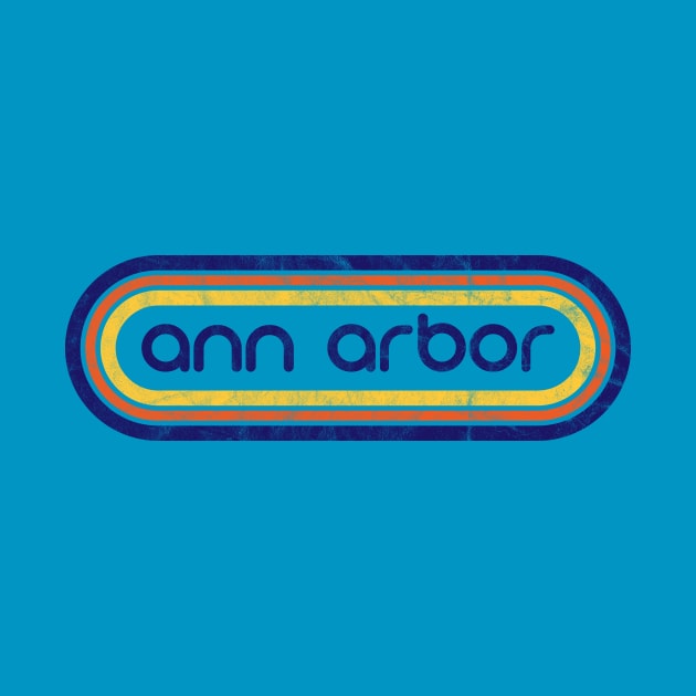 Vintage Ann Arbor by SchaubDesign