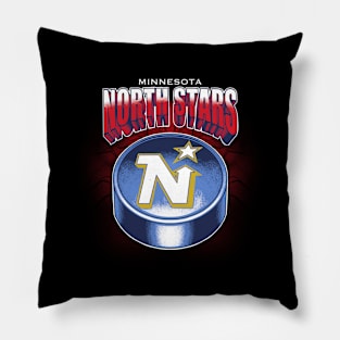 Minnesota North Stars Distressed Style Pillow