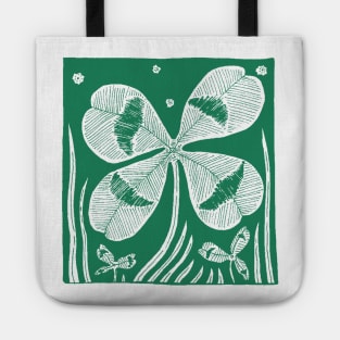 Four-Leafed Clover Tote