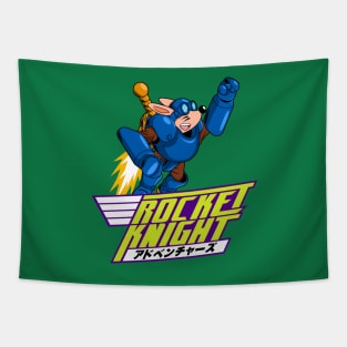 Rocket Knight's Laser Blast Ride Tapestry