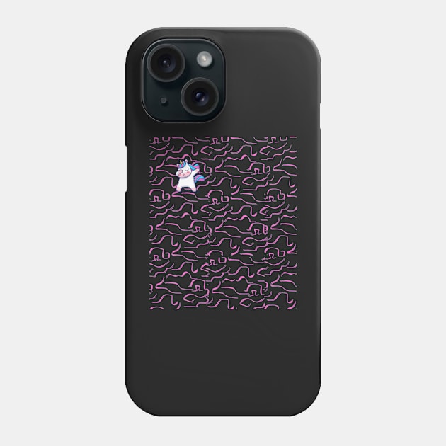 Dancing Unicorn Phone Case by JEWEBIE