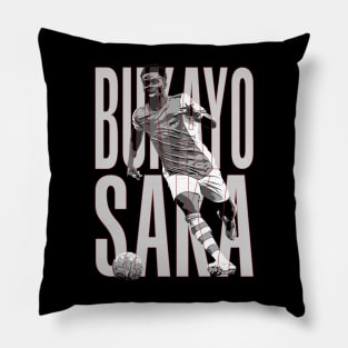 Bukayo Saka Pillow