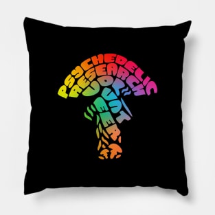 Psychedelic Research Volunteer Pillow