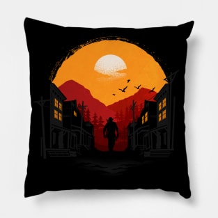 Valentine Sunset Pillow