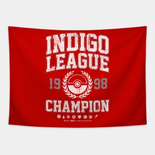 Indigo League Champion Tapestry