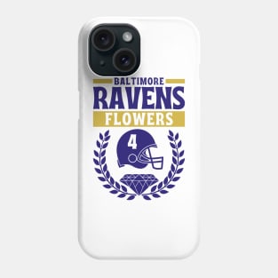 Baltimore Ravens Flowers 4 American Football Phone Case