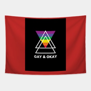 Gay is OK Tapestry