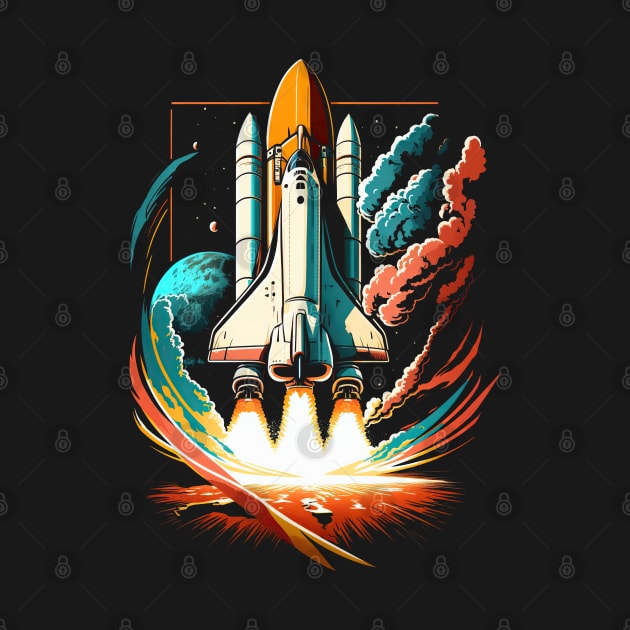 NASA Space Shuttle Launch by The Fanatic