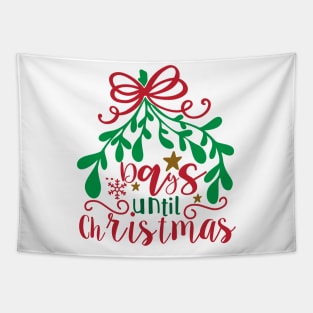 Days Until Christmas Tapestry