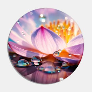 Lotus Flower Petal Nature Serene Calm Pin