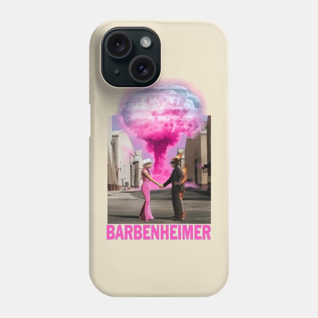 Barbie x Oppenheimer 23 Phone Case by kusuyma