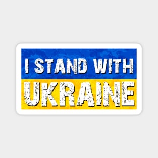 2022 Ukrainian Crisis Support Ukraine Magnet