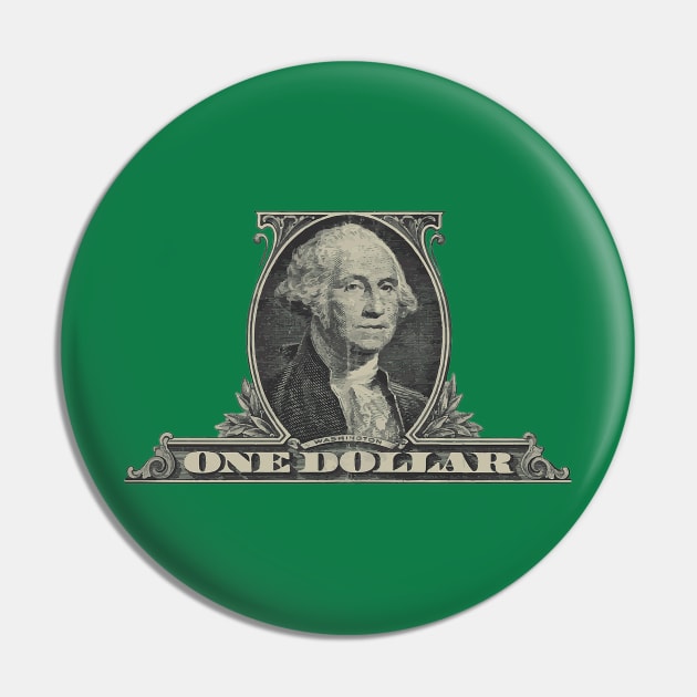 George Washington dollar Pin by obmik