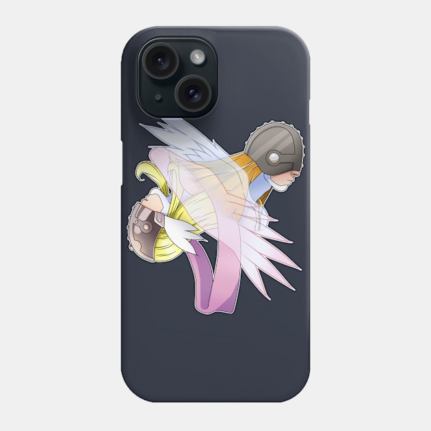 Digital Angels Phone Case by Decokun
